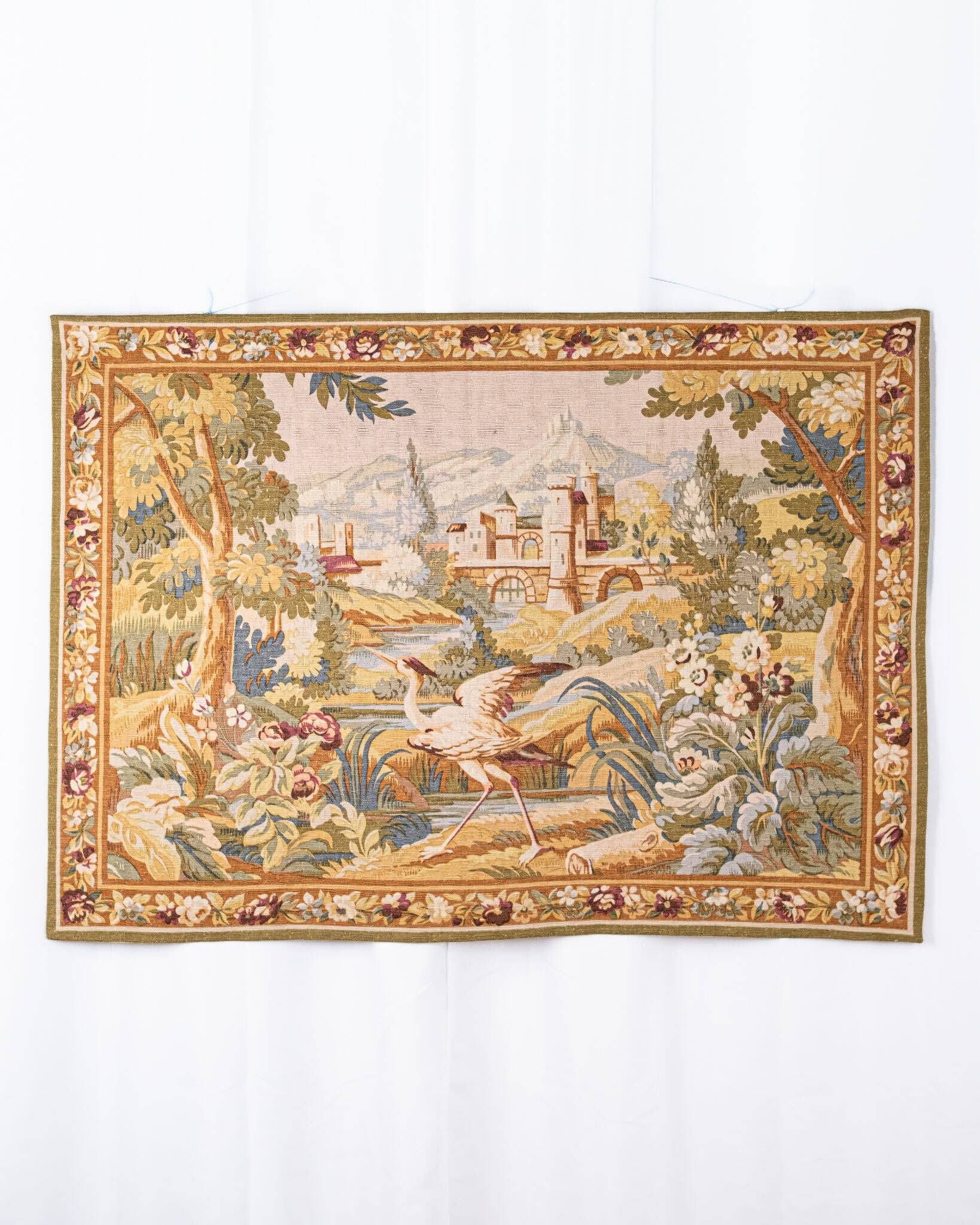 Verdure Tapestry, Robert Four Manufacture, Aubusson, 1980s