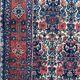 Beautiful old Persian carpet from Abadeh handmade 100x144 cm