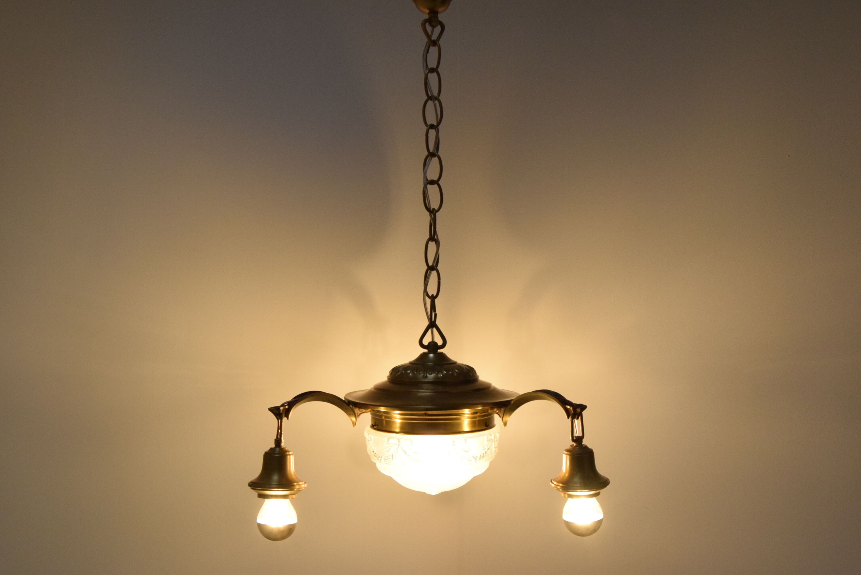 Art deco Design Chandelier,1930's.