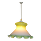 Vintage suspension in green opaline