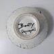 Vallauris ceramic eggcup signed Yvan Borty