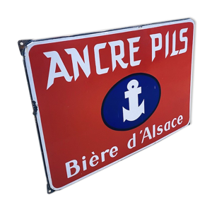 plaque émaillée Ancre