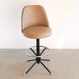 Bar Stool by Admiral Chrome Corp. USA 1950’s