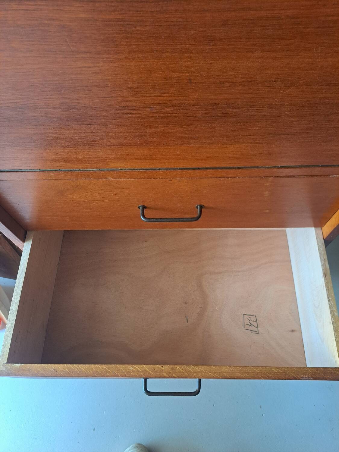 Chiffonnier secrétaire années 50