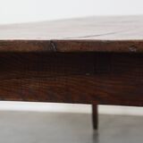 Large Antique French Farmhouse Dining Table for 6 to 8 People