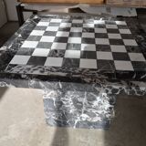 Marble chessboard and checkerboard