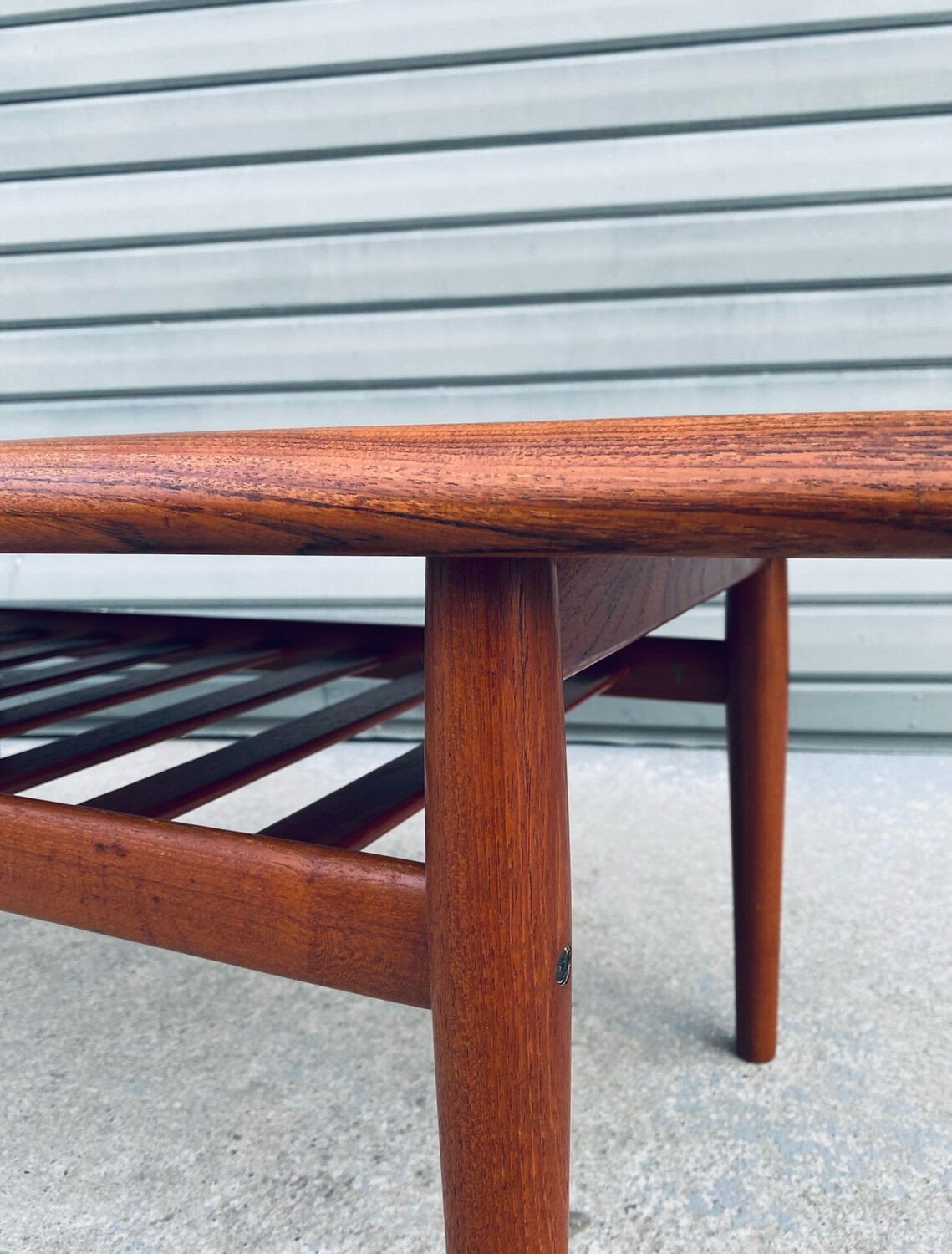 Grete Jalk teak coffee table, model "GJ106"