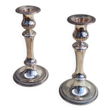 Bougeoirs en argent sterling