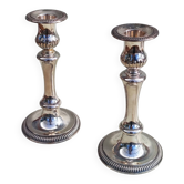 Bougeoirs en argent sterling
