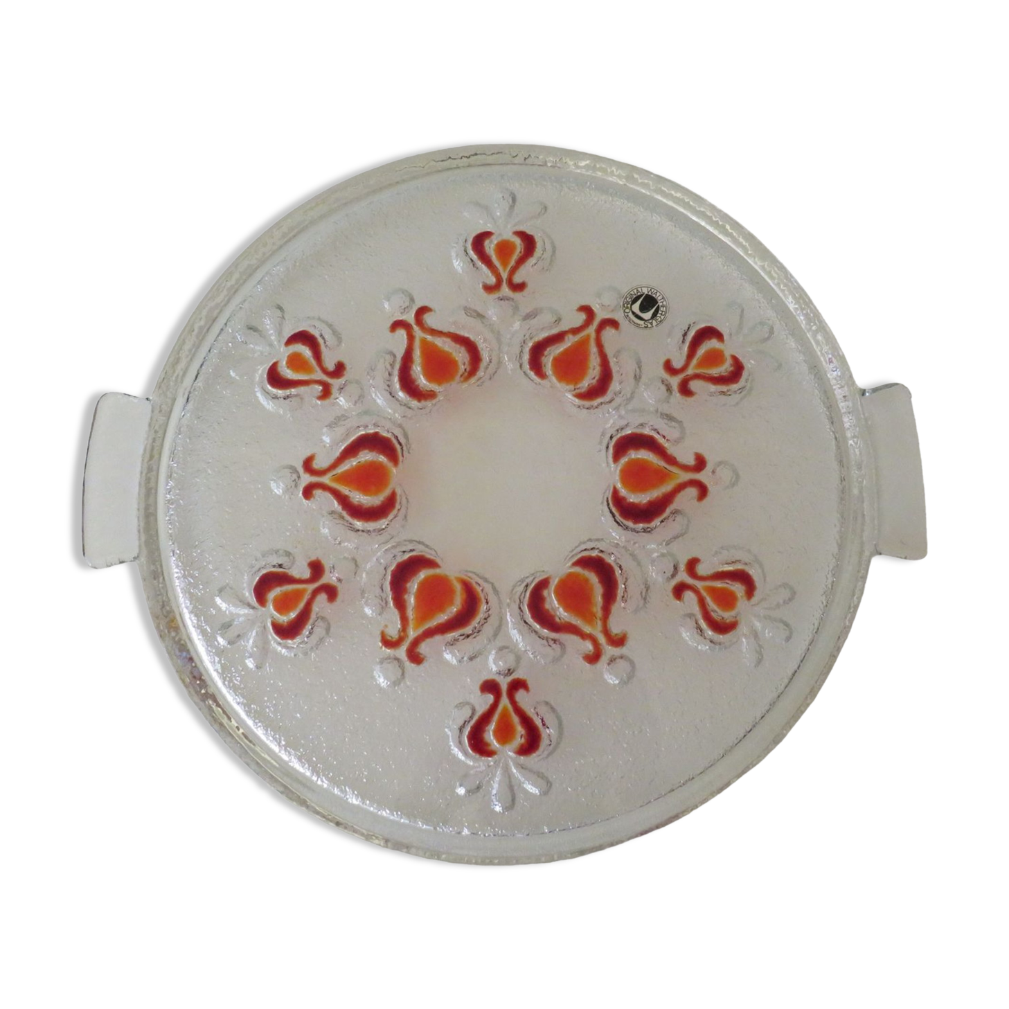 Crystal serving dish by Walther Glas, Germany 1960-1970