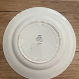 Hollow earthenware dish St Amandinoise St Amand