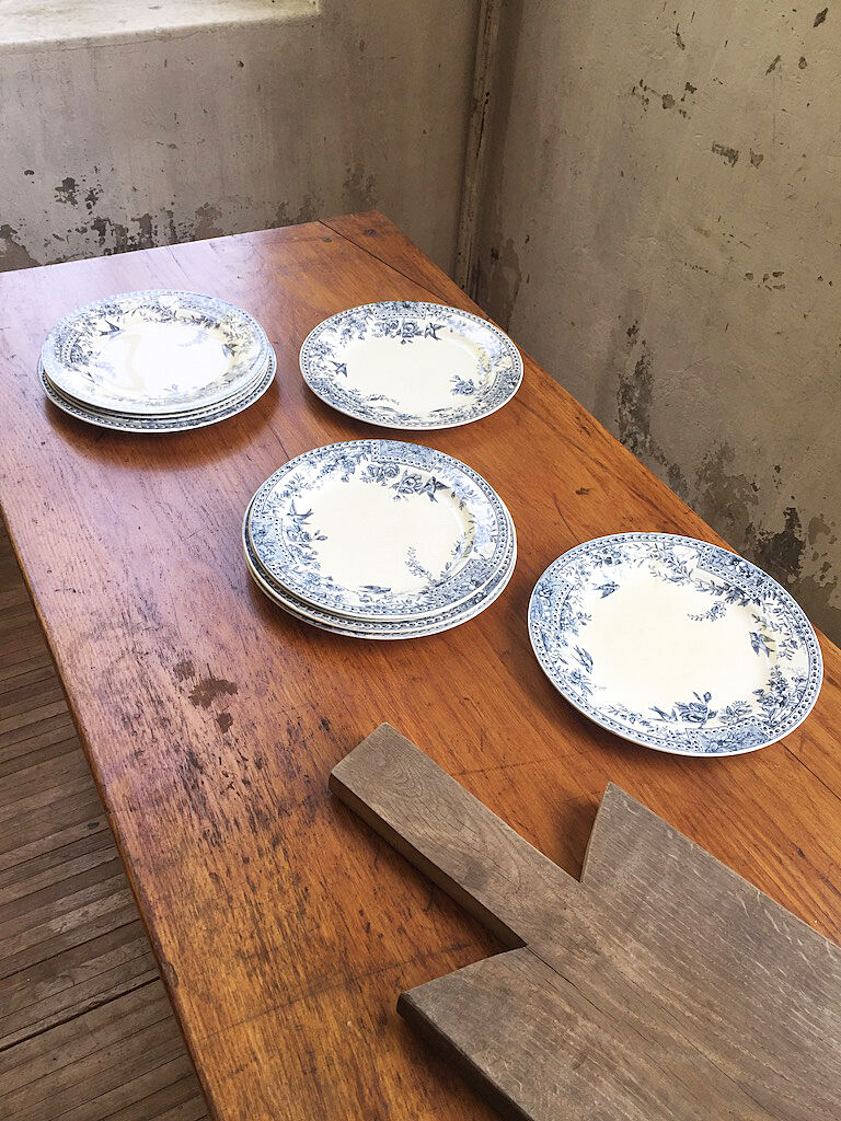 Set 10 plates Fer Fer Cerès