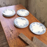 Set 10 plates Fer Fer Cerès