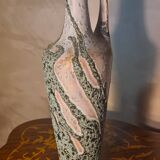 Vase, glazed ceramic, fat lava, signed bruno dose40, design 50s/60s