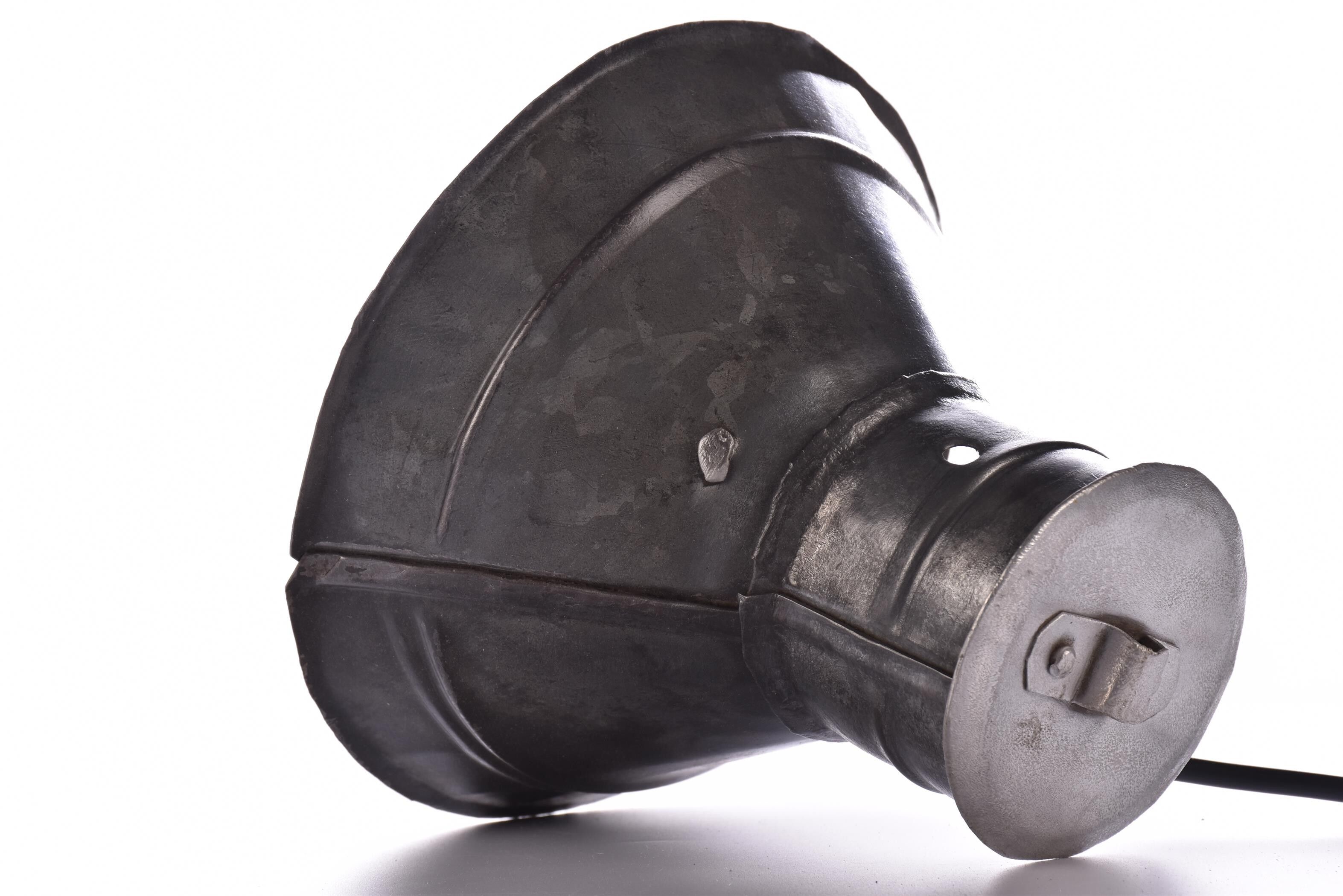 Industrial zinc pendant lamp brocante light