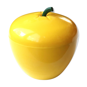 Seau à glaçons pomme jaune en