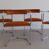 4 Victoria armchairs by Renato Zevi