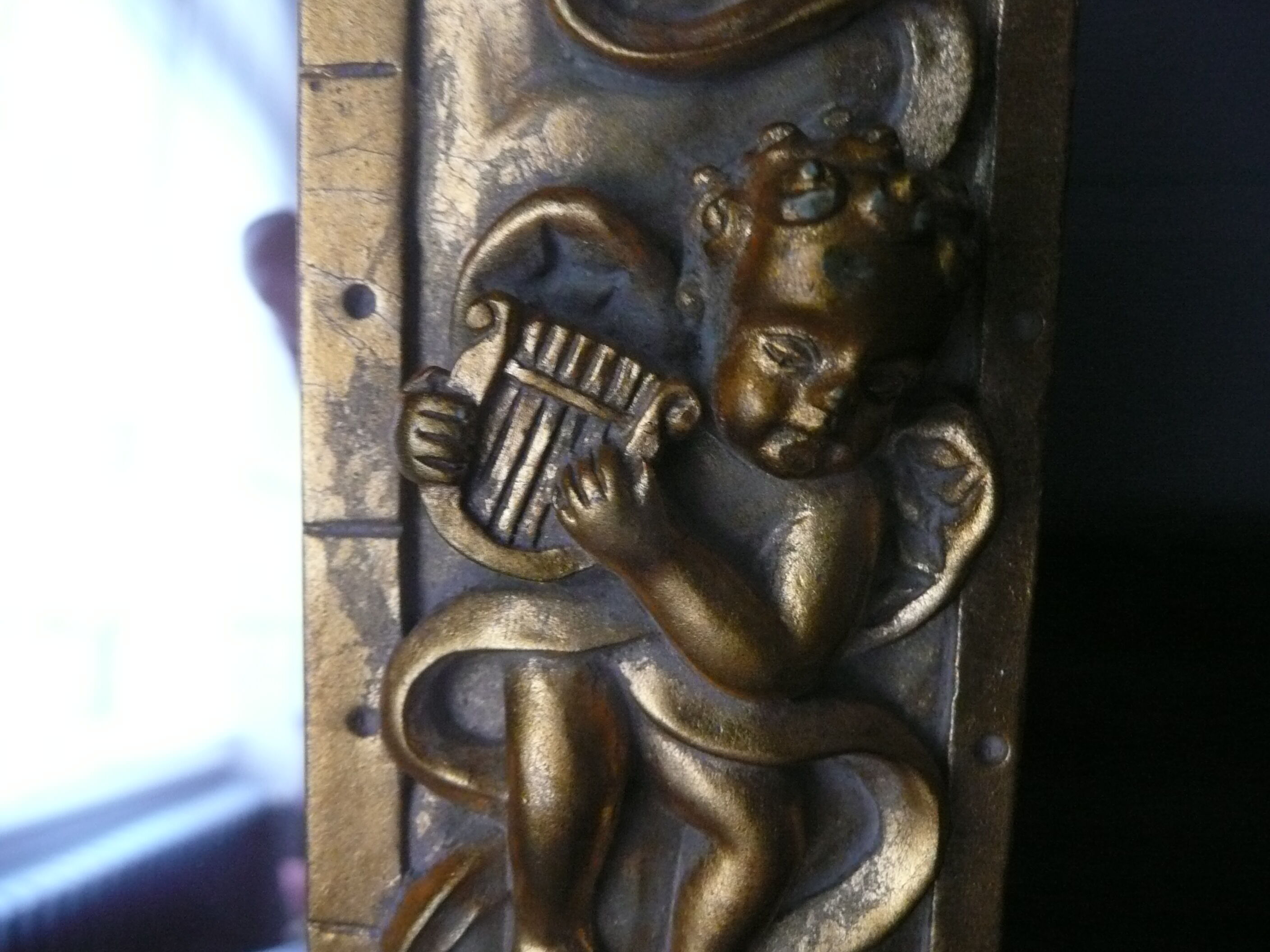 Mirror decoration baroque 29x33cm