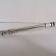 Silver metal candle snuffer