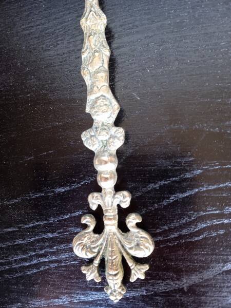 Ugo Bellini Vintage Silver Plated Bronze Cutlery / Serving Tongs