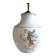 Vintage opaline glass pendant, multicoloured geisha patterns 1960, Anouck