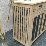 3-door wooden sideboard / Esprit Atelier furniture