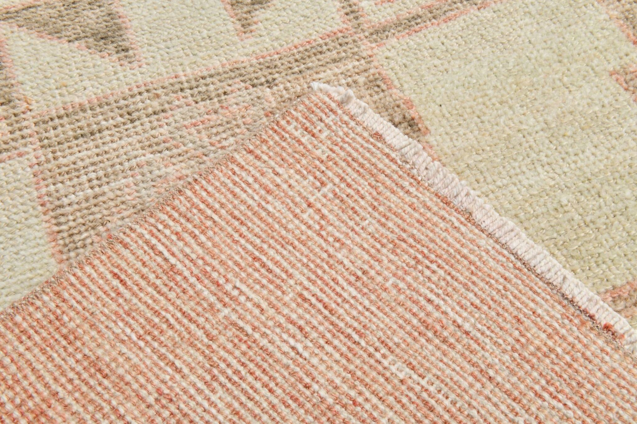 Wool Vintgae Runner Rug, Mid-Century Textile Runner Rug, 86x367 Cm