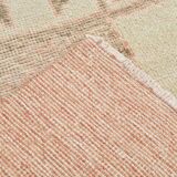 Wool Vintgae Runner Rug, Mid-Century Textile Runner Rug, 86x367 Cm