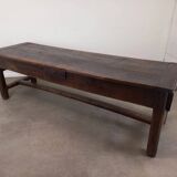 18th century solid oak farm table