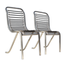 Pairs of chairs Michel Duffet