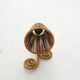 Audoux & minet rope wall light, france 1950