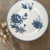 Lot 5 mismatched iron earth flat plates