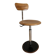 Tabouret industriel télescopique, Mirima, France vers 1950