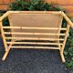 Vintage coffee table in bamboo and rattan