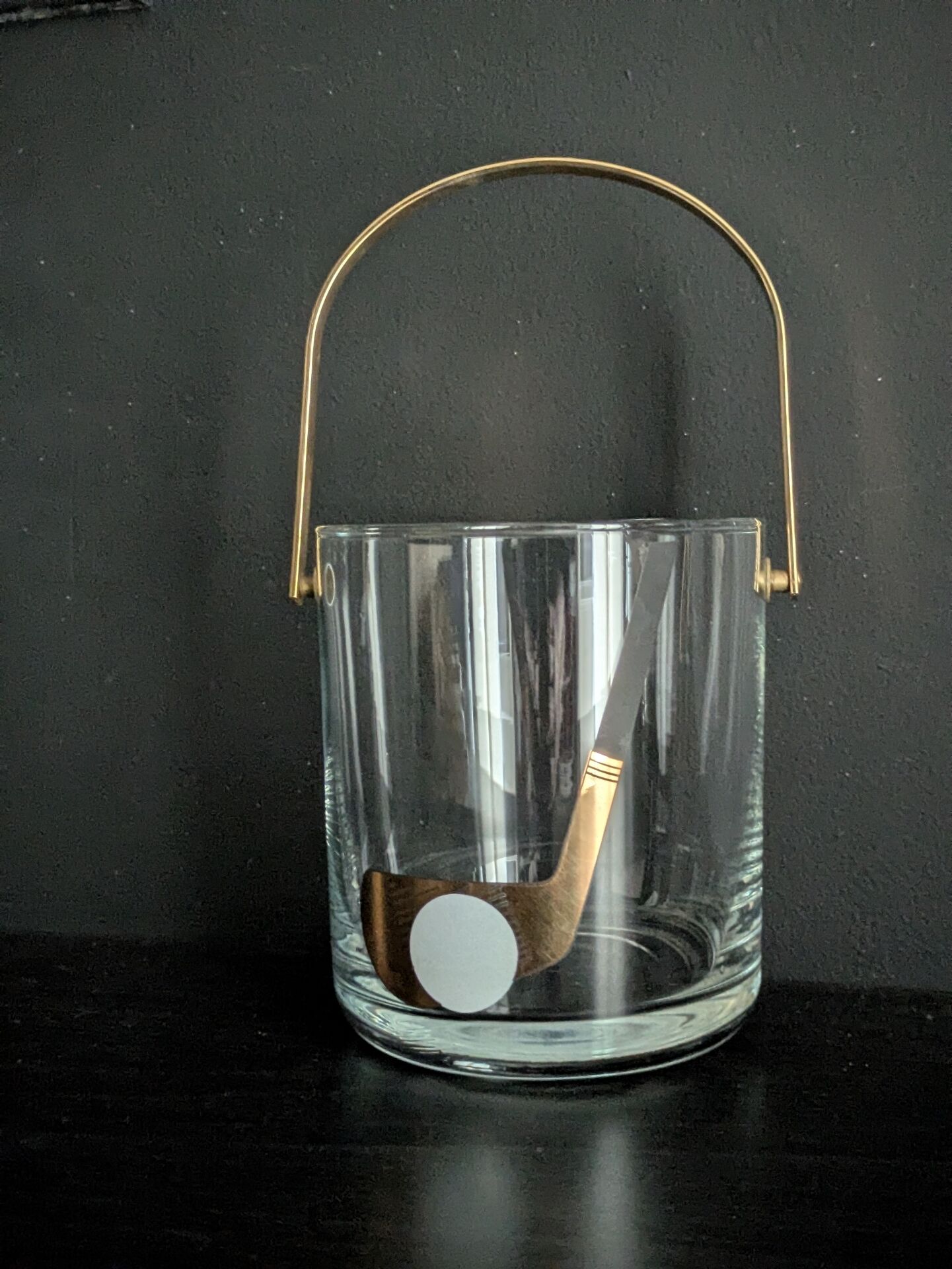 Hollywood Regency ice bucket