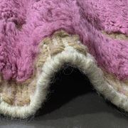 Contemporary Pink Rug - 250 x 200 cm
