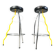 Pair of Duplex stools by Javier Mariscal for BD 1980's Memphis