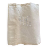 HG monogrammed metis sheet.