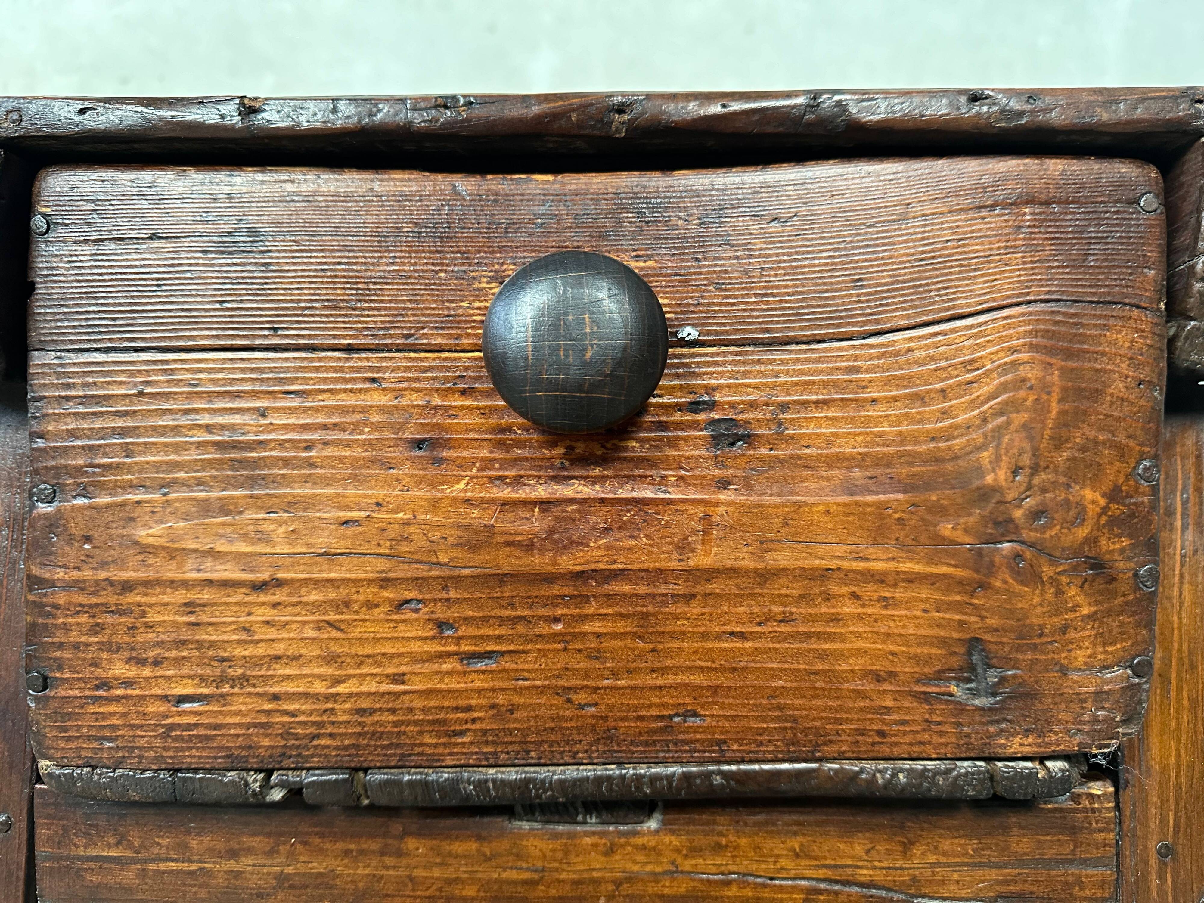 Brutalist side table