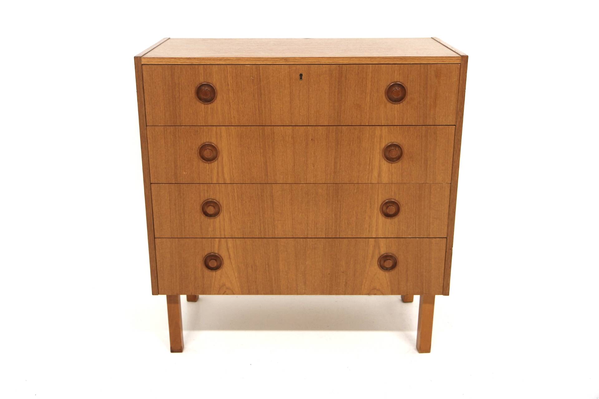 Scandinavian teak commode, Sweden, 1960