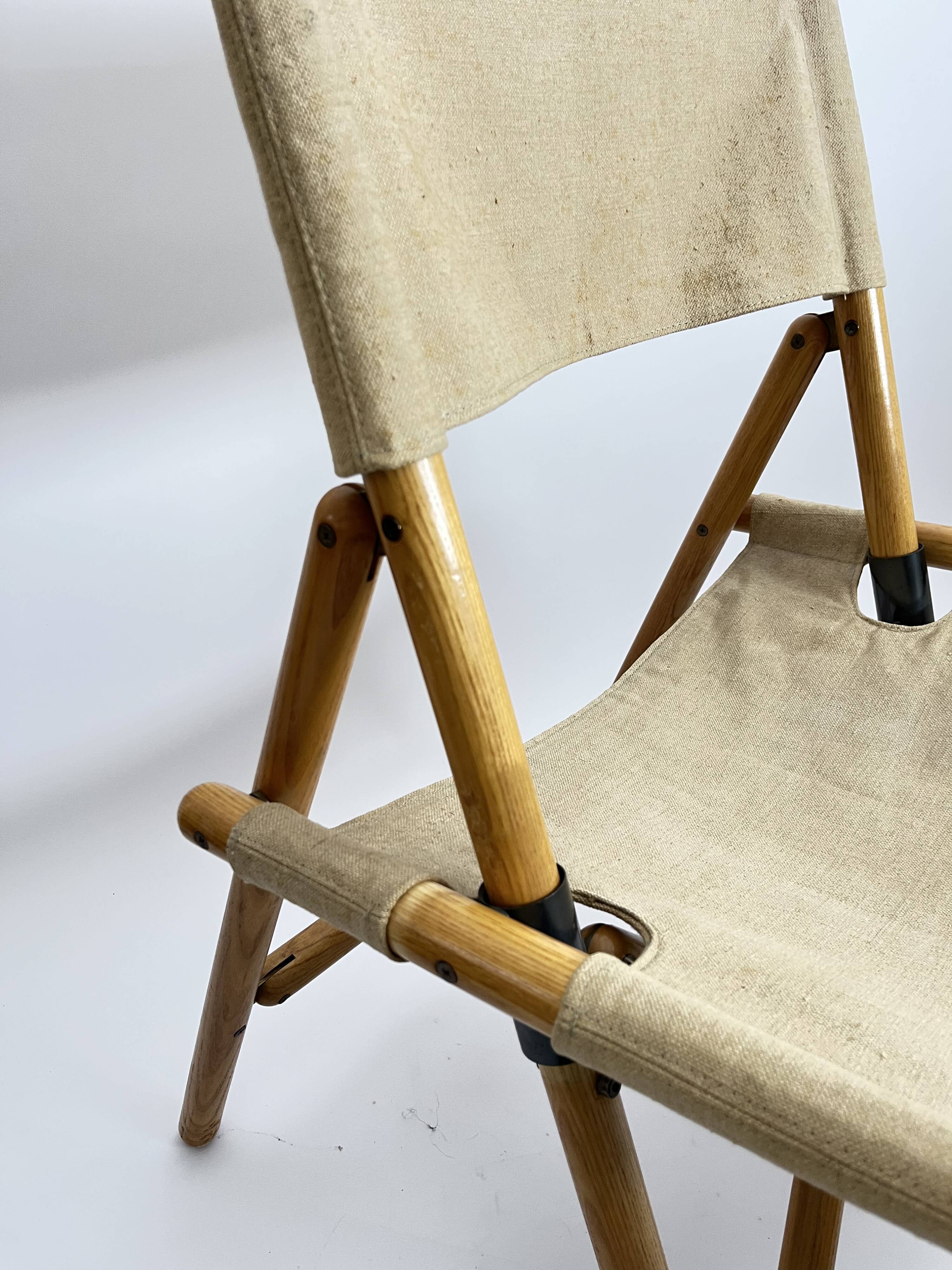 Vintage iconic "Navy" Chair by Sergio Asti for Zanotta, Italy, 1960s