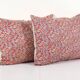 Set of 2 vintage Turkish cushion covers 61x41 cm