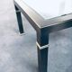 Vintage Postmodern Brushed Metal Coffee Table from Belgo Chrom / Dewulf Selection, 1980s