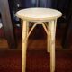 Rattan stool / plant rest - 1970s