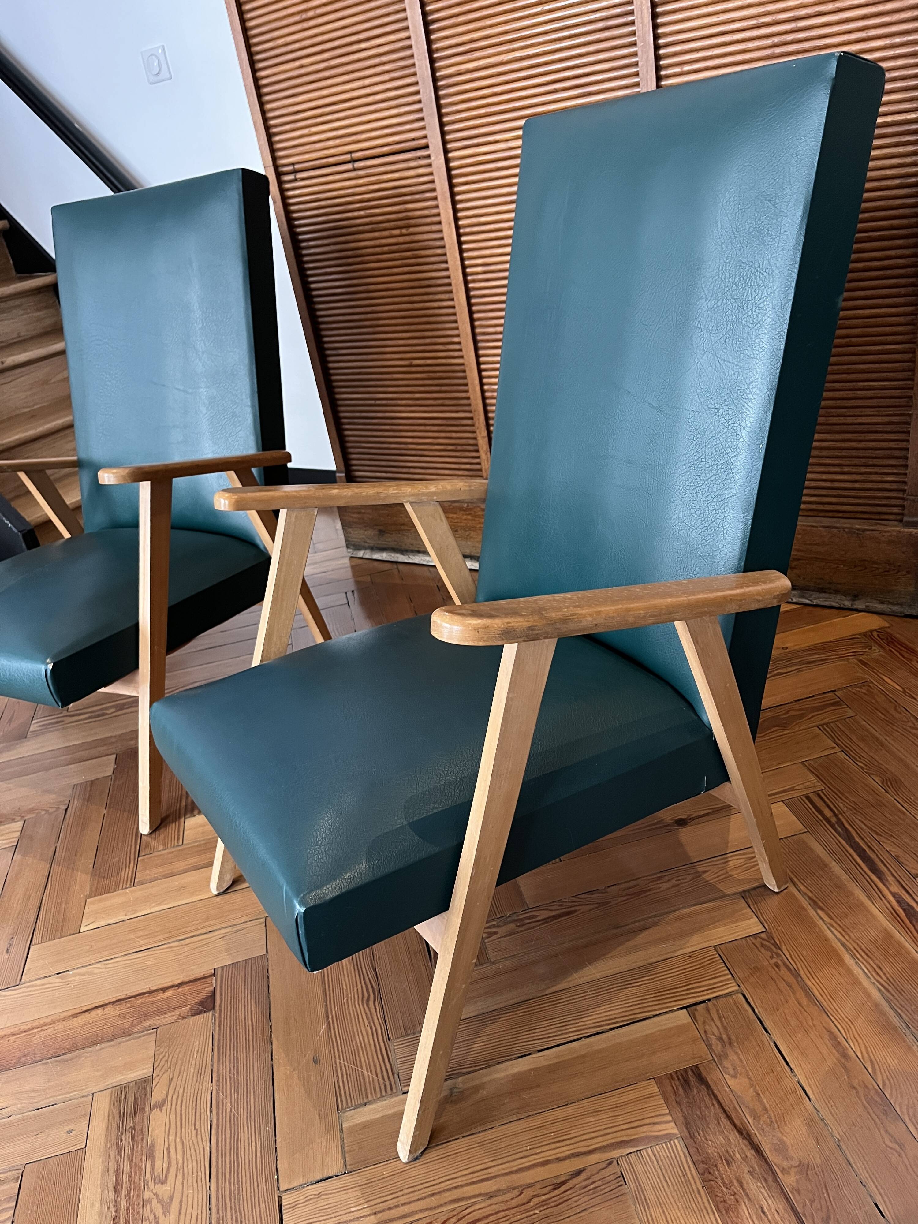 Fauteuil scandinave vintage