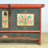 Folk art bridal chest, dated 1795
