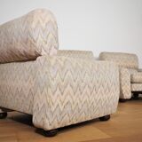 Missoni armchairs, 1970s, set of 3