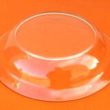 Plat creux de service verre transparent duralex made in france 1950
