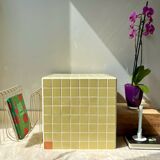 Ceramic cube coffee table