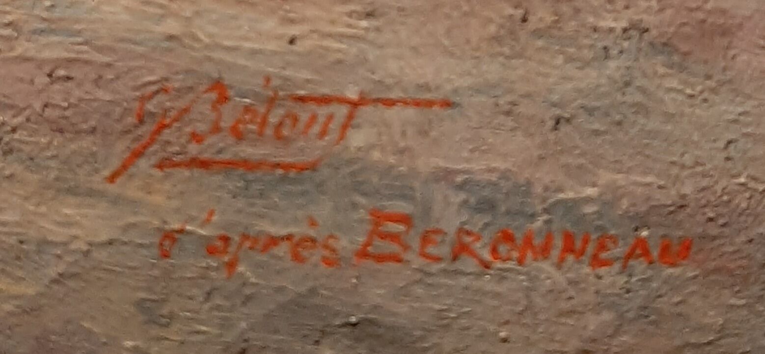 Painting signed Charles Betout